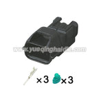 3 Pin Connector Waterproof 1.2mm Male Female Connector Auto EVO Camshaft Cable Socket For Hyundai Kia 7182-8730-30 7283-8730-30
