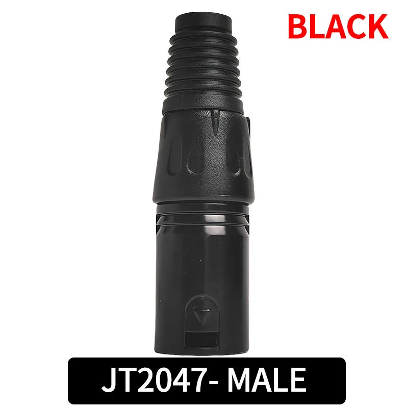 4/10/20PCS Gold-Plated 3-Pin XLR Male to Female Adapter, Balanced Audio Mic Connector for Microphone, Mixer, Speaker, Studio