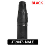 4/10/20PCS Gold-Plated 3-Pin XLR Male to Female Adapter, Balanced Audio Mic Connector for Microphone, Mixer, Speaker, Studio