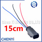 3 Pin Auto Reverse radar sensor Connector Fuel pressure sensor Water temperature sensor plug 1-967642-1 1-967082-1