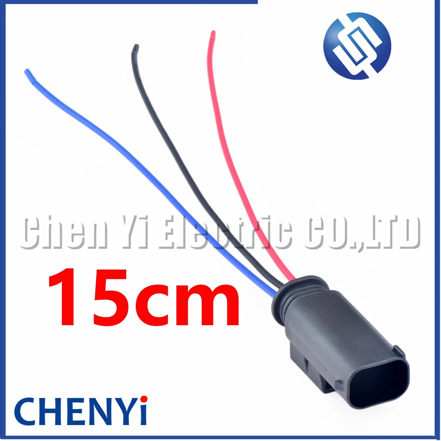 3 Pin Auto Reverse radar sensor Connector Fuel pressure sensor Water temperature sensor plug 1-967642-1 1-967082-1