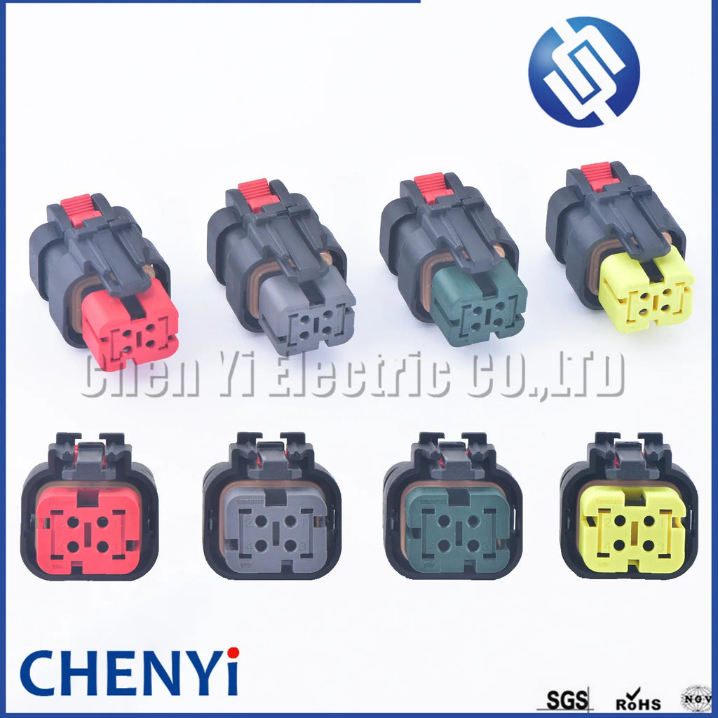 4 Pin 1.5 Series Car Waterproof Connector 776488-1 776487-1 776487-2 776487-3 776487-4 Harness plug for truck excavator