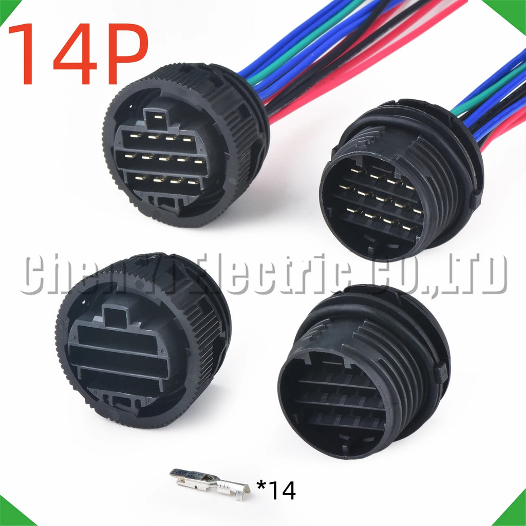 14-pin auto connector connector automotive connectors harness peugeot citroen renault