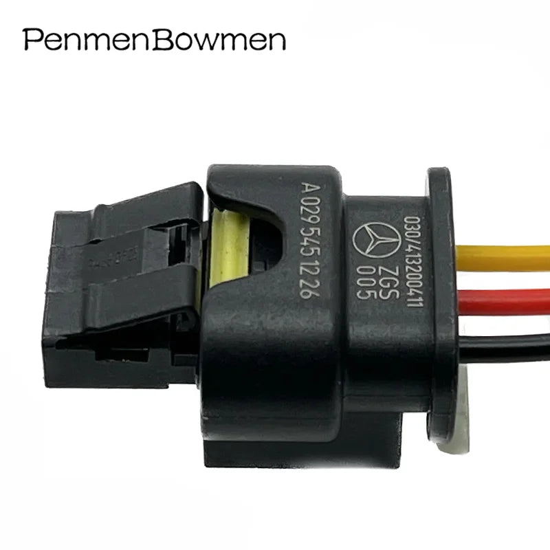 1 Set 3 Pin Car Reversing Radar Camshaft Sensor Electrical Connectors Plug Wire Harness 805-121-521 7615490-03 For Mercedes Benz