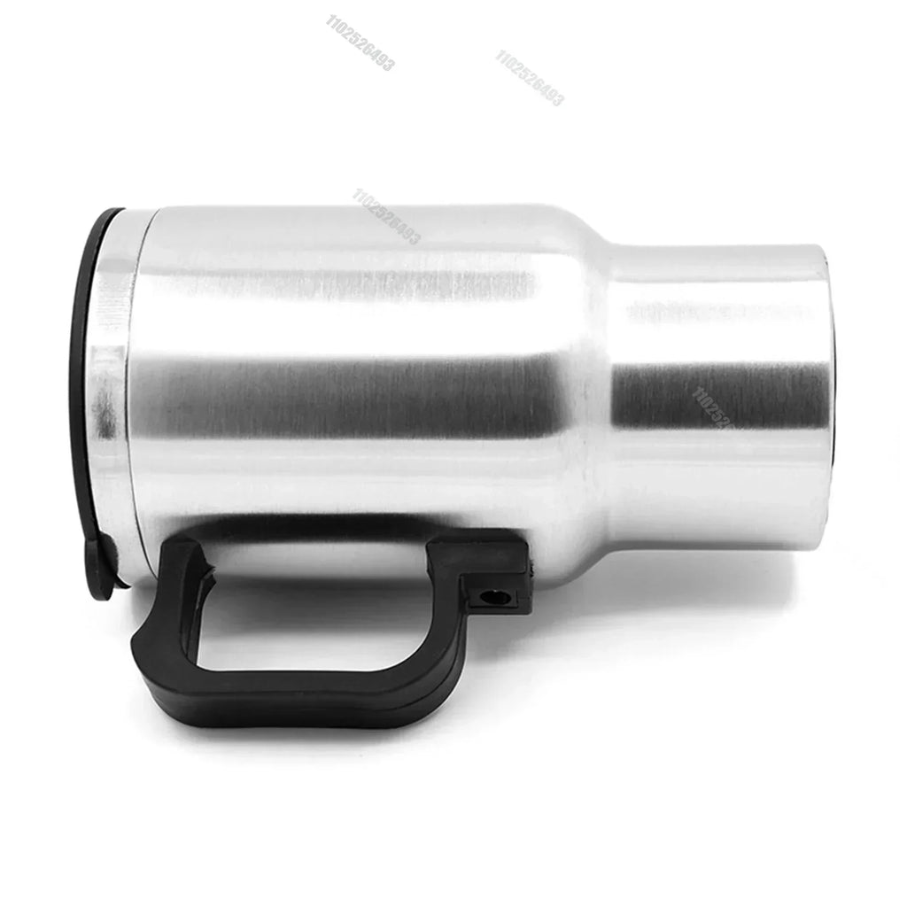 450ml 12V Vehicle Heating Cup Steel Electric Heating Car Kettle For Camping Travel Kettle Coffee Mug Cup Amagi