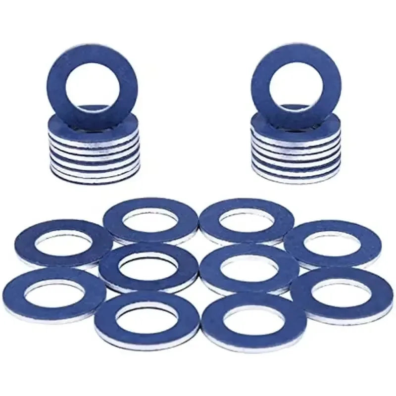 1-20Pcs Oil Drain Plug Gaskets Seal Washer Oil Pan Ring # 90430-12031 Oil Drain Plug Gaskets for Toyota Camry Corolla Auto Parts