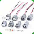 2 Pin Automotive Fog Socket Lamp Plug Turn Signal Light Connector 6189-0175 90980-11019...