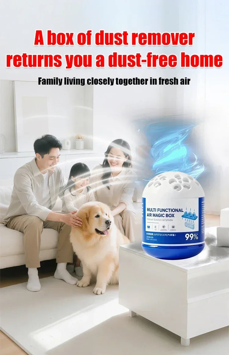 Airs Magics Box Multi Functional Indoor Airs Purification Dust Removal Magics Box Strong Suction Dust Remover Magics Box Amagi