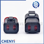 4 Pin Black DT series Connector Waterproof Plug Socket DT06-4S DT04-4P DT06-4S-E005 DT04-4P-E005 For Engineering Vehicle Deutsch