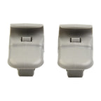 2 Pcs Car Grey Sun Visor Clip For Mazda 3 5 6 CX 7 CX 9 RX 8 MPV Car Sun Visor Clip Gray Interior Hanger Hook Clip Bracket