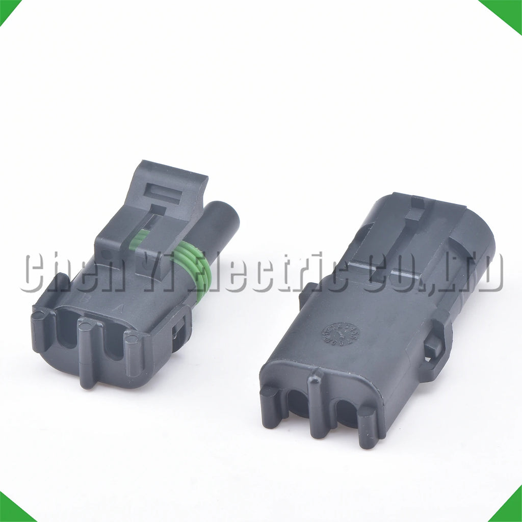 2-Pin Connector Connector Series Female Injector Socket Waterproof Automobile Cable Gm