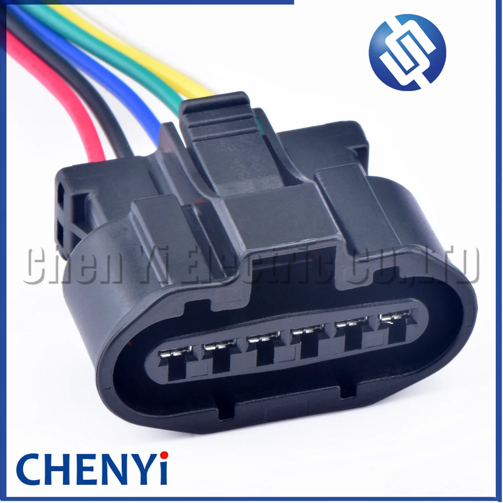 6 Pin auto MAF Sensor Ignition Distributor For Mitsubishi Proton Wira MMC Perdana Waja Distributor Throttle Position Body Plug