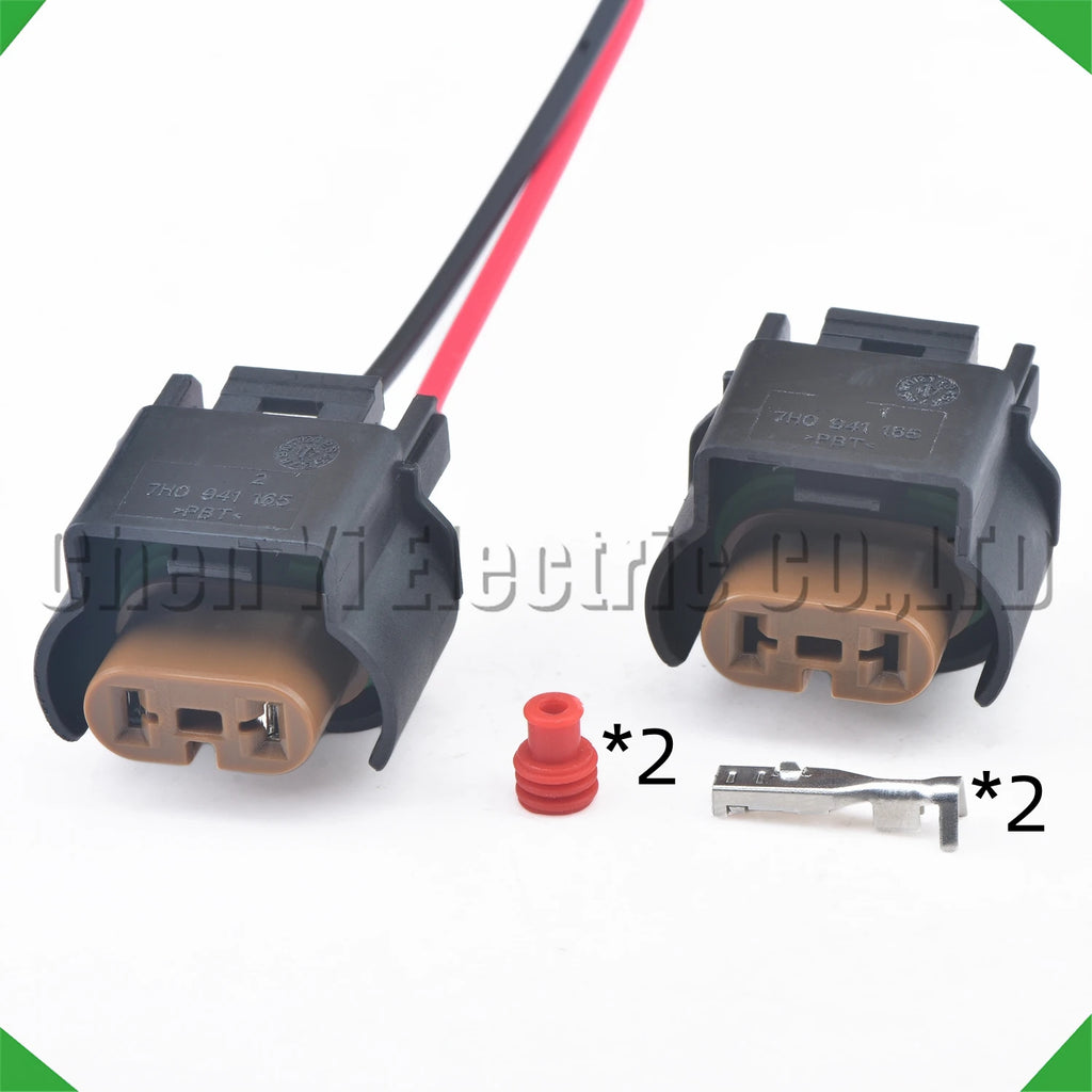 2-Pin Auto Connector Connector Automotive Connectors Light harness Vw fog light