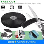 DIY Nylon Tape Self Adhesive Sewing Accessories Adjustable Fastener Straps For Wire Organizer Home Office Cable Management Amagi