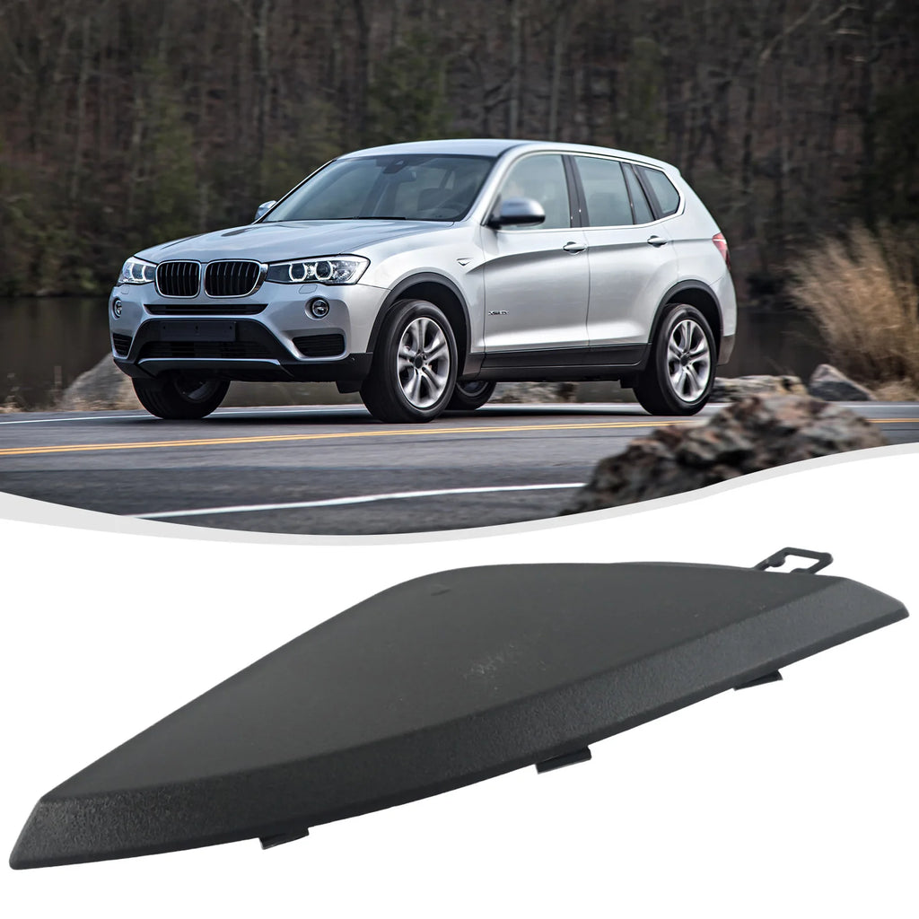 Front Bumper Tow Hook Cover Cap Primed For BMW F25 X3 2015-2017 51117338474 Car Rear Bumper Towing Eye Cover