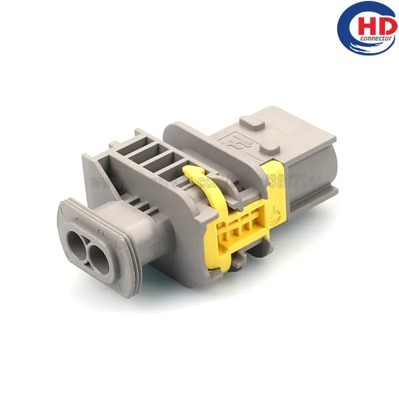 2pin automotive connector wire harness plug male female connector 2-1703839-1/2-1418483-1