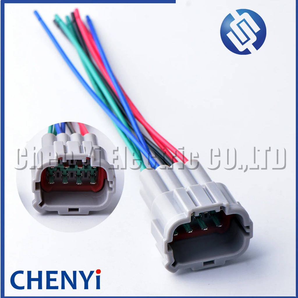 8 Pin Automobile headlamp harness connector 6185-1177 6185-5179 6188-5542 6188-0738 6185-1179 For Nissan SYLPHY Teana X-TRAIL