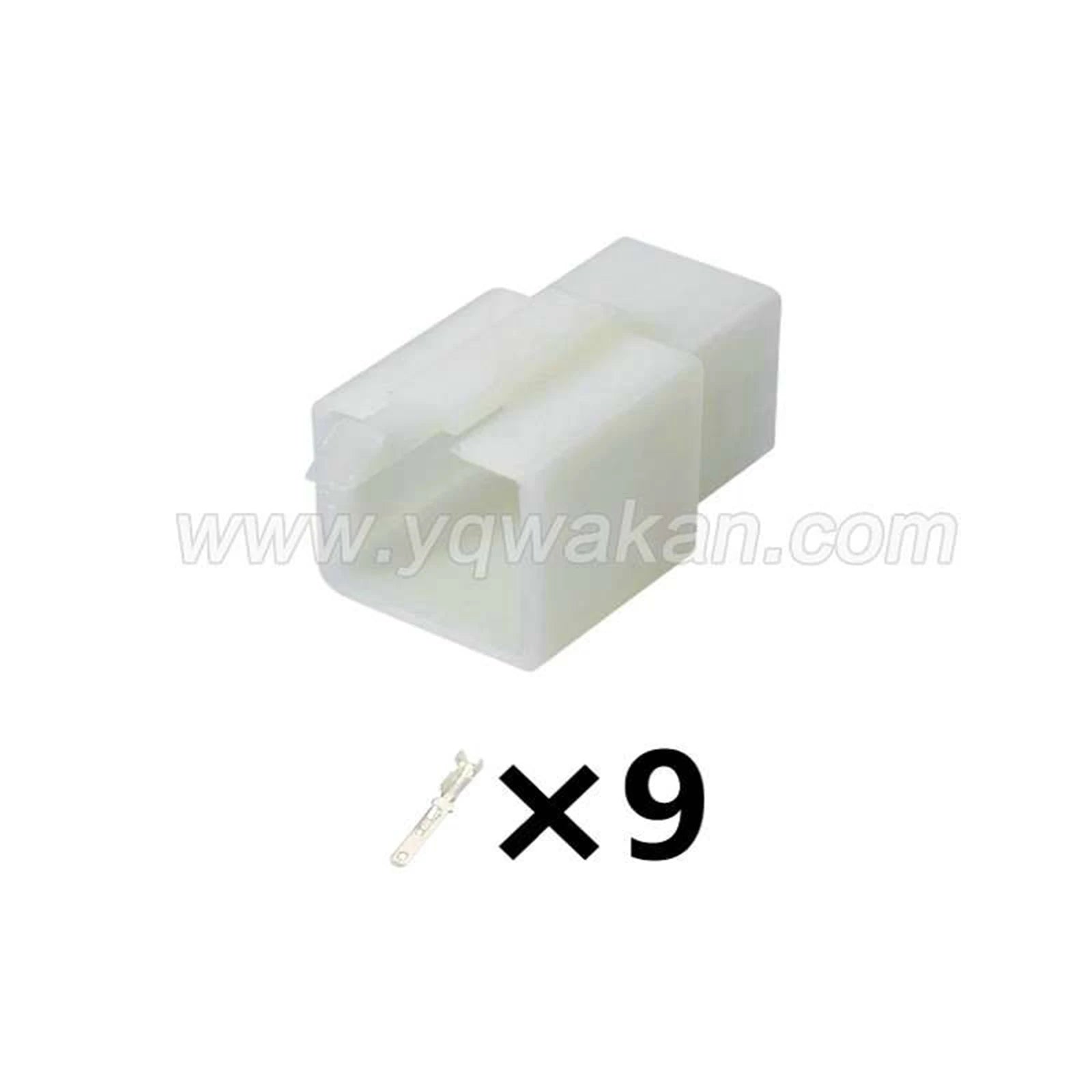9PIN Connector Unsealed 2.8mm Male Female Connector Handle Switch Plug Wiring Harness Cable Socket 6030-9991 6040-9111