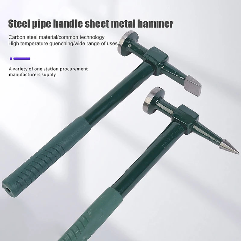 1pc Car Sheet Metal Hammer Auto Body Metal Repair Panel Beating Hammer Dent Beater Bumping Hammer For Car Body Repair Tools