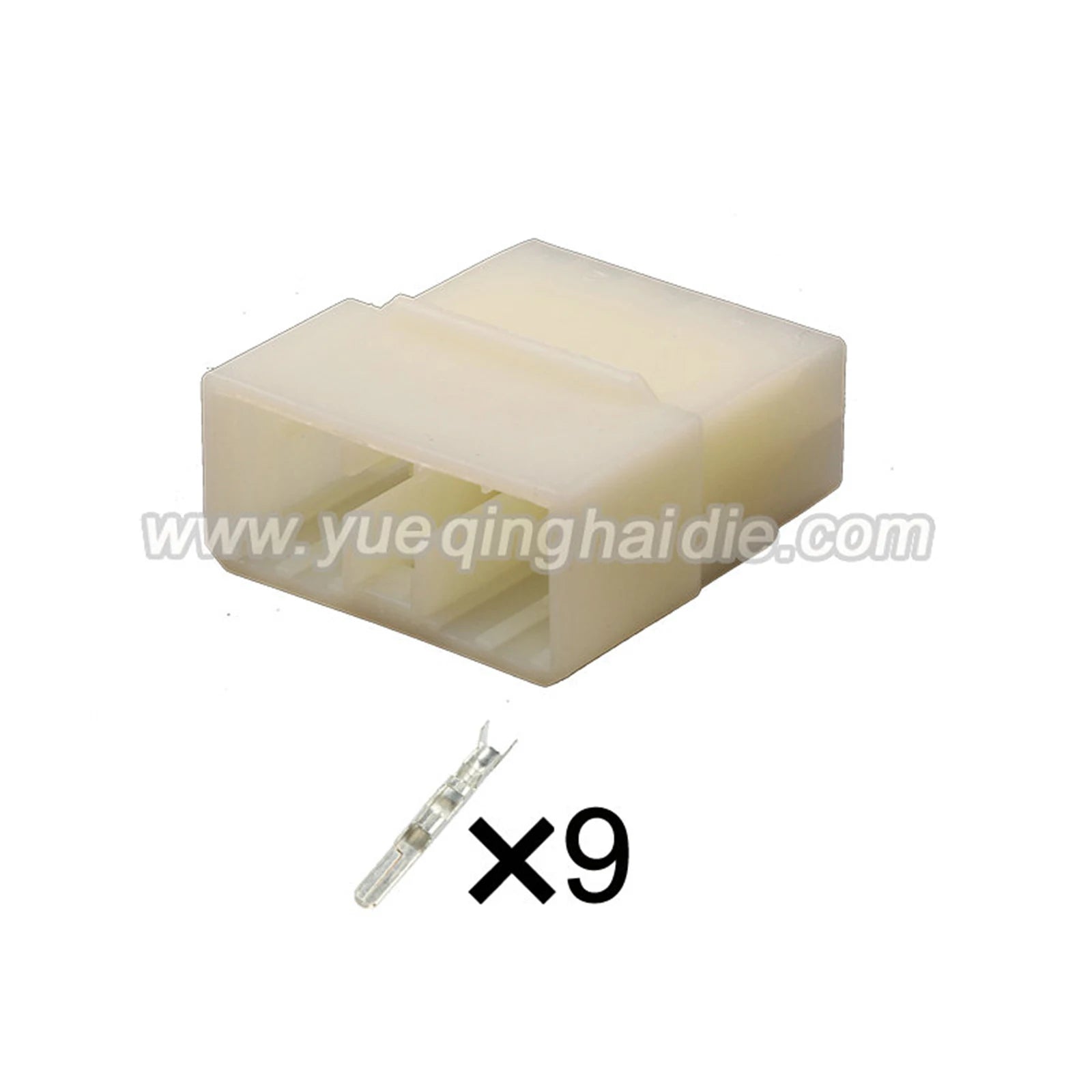 9-PIN Connector Unsealed 3mm Male Female Connectors Wiring Harness Cable Plug For Toyota 172506-1 172496-1 With Terminals