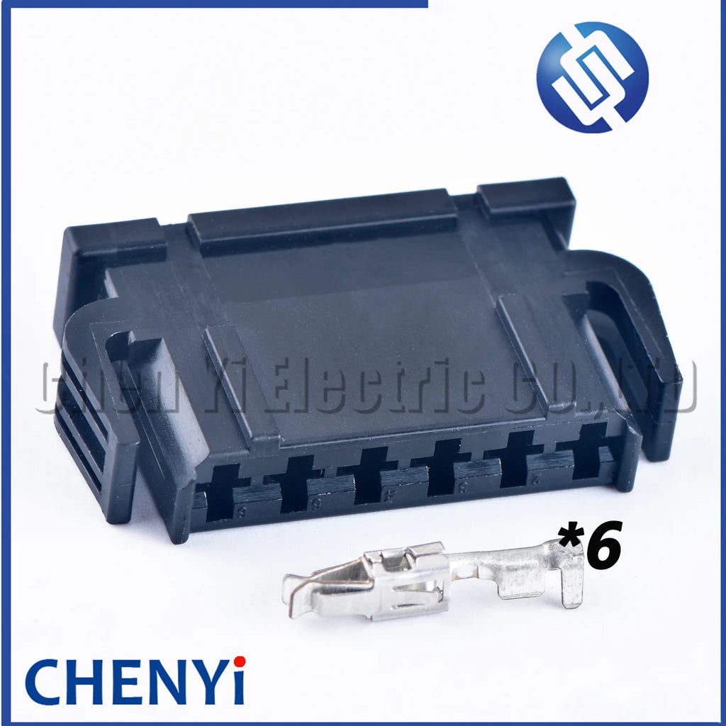 6 Pin Automotive Connector Female Auto Rear Tail Light Lamp Wire harness Plug 893971636 893 971 636