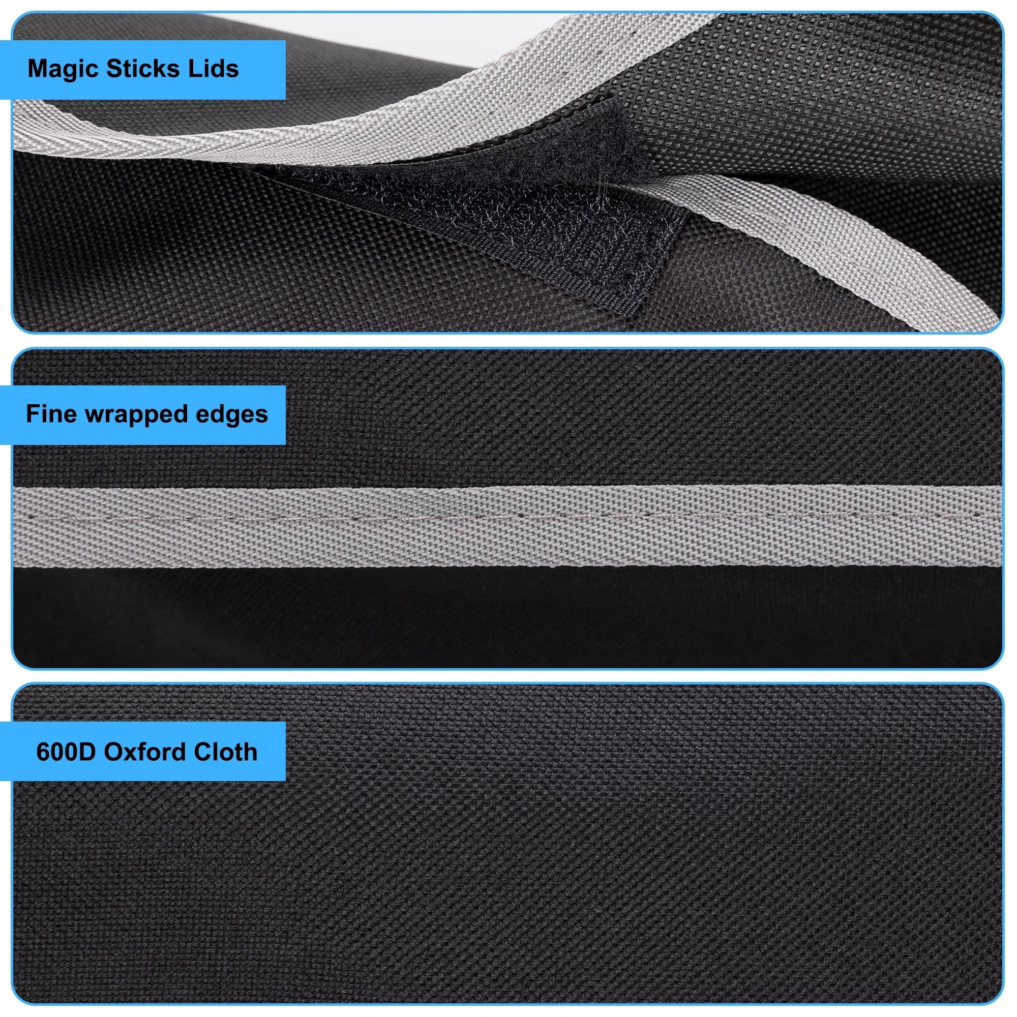 Car Trunk Organizer Durable Waterproof Collapsible with 4 Pockets Ideal for SUVs, Trucks MPVs Backseat or Trunk Storage Amagi