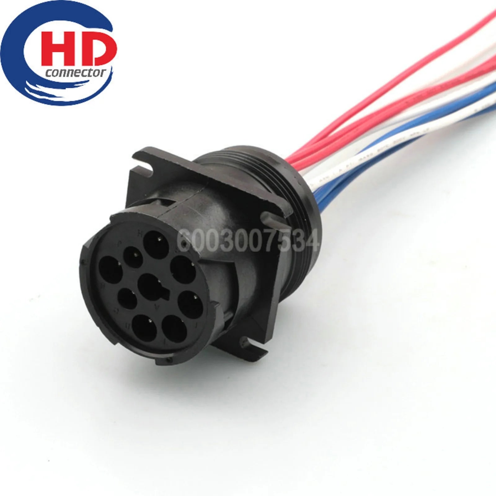 9 Pin HD10-9-1939P Deutsch Green Circular Aviation Male Connector Motorcycle Electrical Harnesses For Track J1939