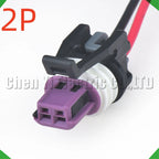2 Pin Auto Connectors intake exhaust VVT solenoid valve Water Temperature Sensor Wire h...