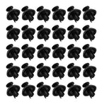 50Pcs Car Bumper Fender Black Rivet Car Fastener Clips 7mm Hole Car Rivets Clips For Toyota For Camry For Highlander For Carola