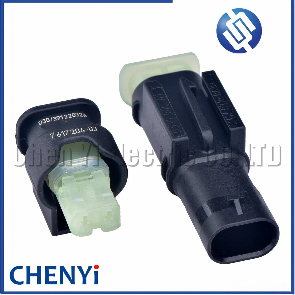 2 Pin Automotive waterproof connector Fuel Injector Plug 7617204-03 805-120-522 872-863 9277909-01 A0295451126