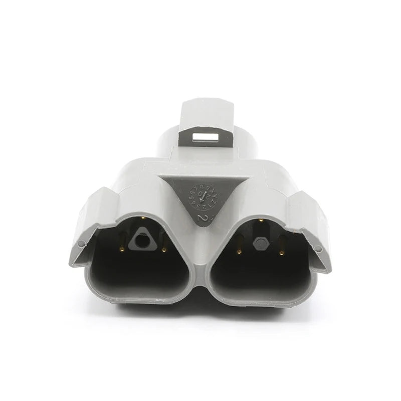 Deutsch DT Series 3-Pin Automotive Waterproof Connector Housing,Flame Retardant 3-Way Wire Plug for Vehicle Wiring DT4-3PDT06-3S