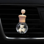 Cute Car Aromatherapy Pendant Air Conditioning Outlet Fashionable Aromatherapy Clip Essential Oil Empty Bottle Decoration Amagi