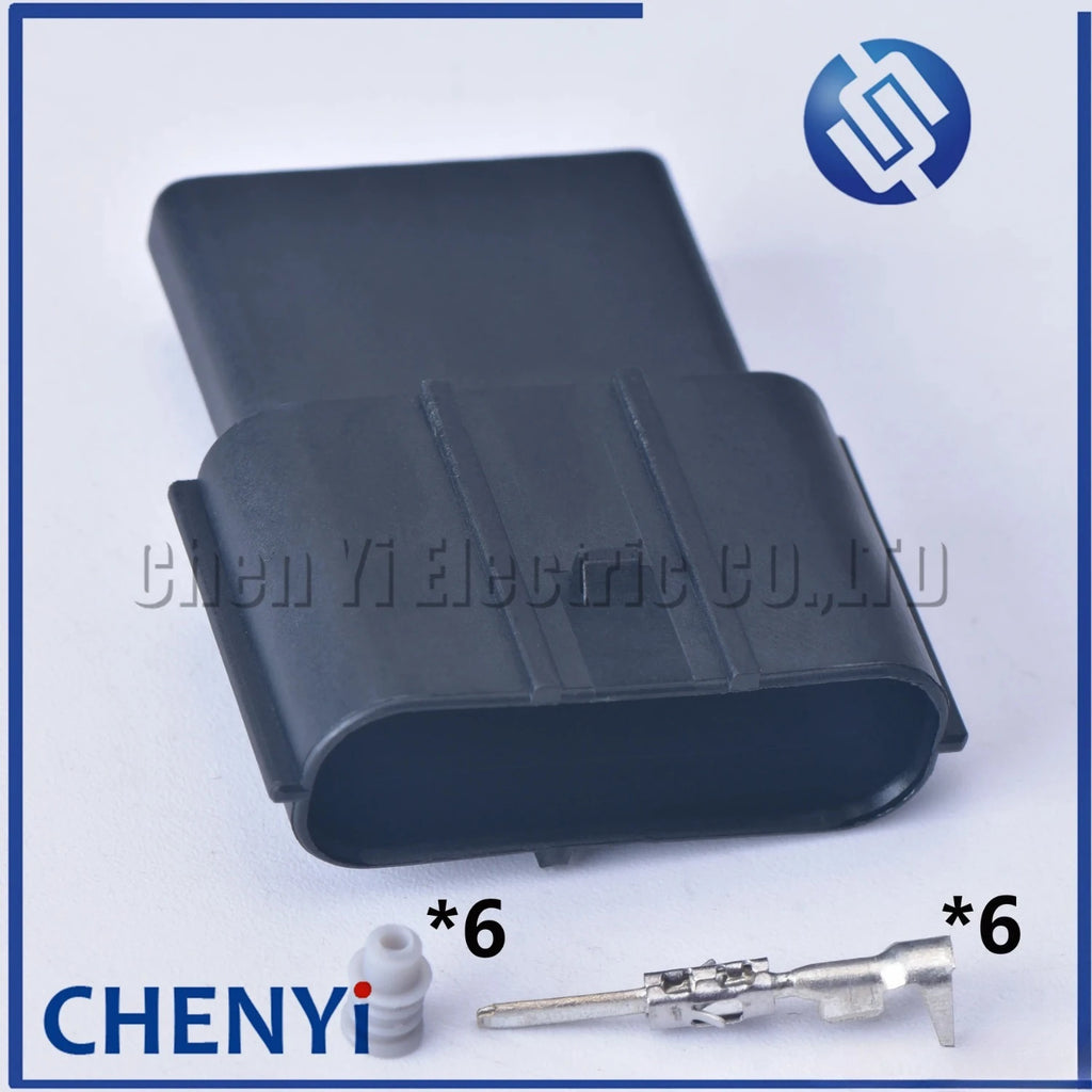6 Pin Automotive waterproof connector car electronic accelerator pedal Wire harness Plug 1K0973706 1K0 973 706
