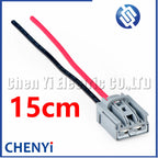 2 Pin 6.3mm Series auto motorcycle wiring harness plug car connector 7283-6458-40 7282-6458-40 For Volvo Toyota Honda Ford