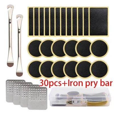 Quick-Fix Glue-Free Bicycle Tire Repair Patche 1/30/50pcs Durable Protection for Mountain Road Bikes with Easy Application amagi
