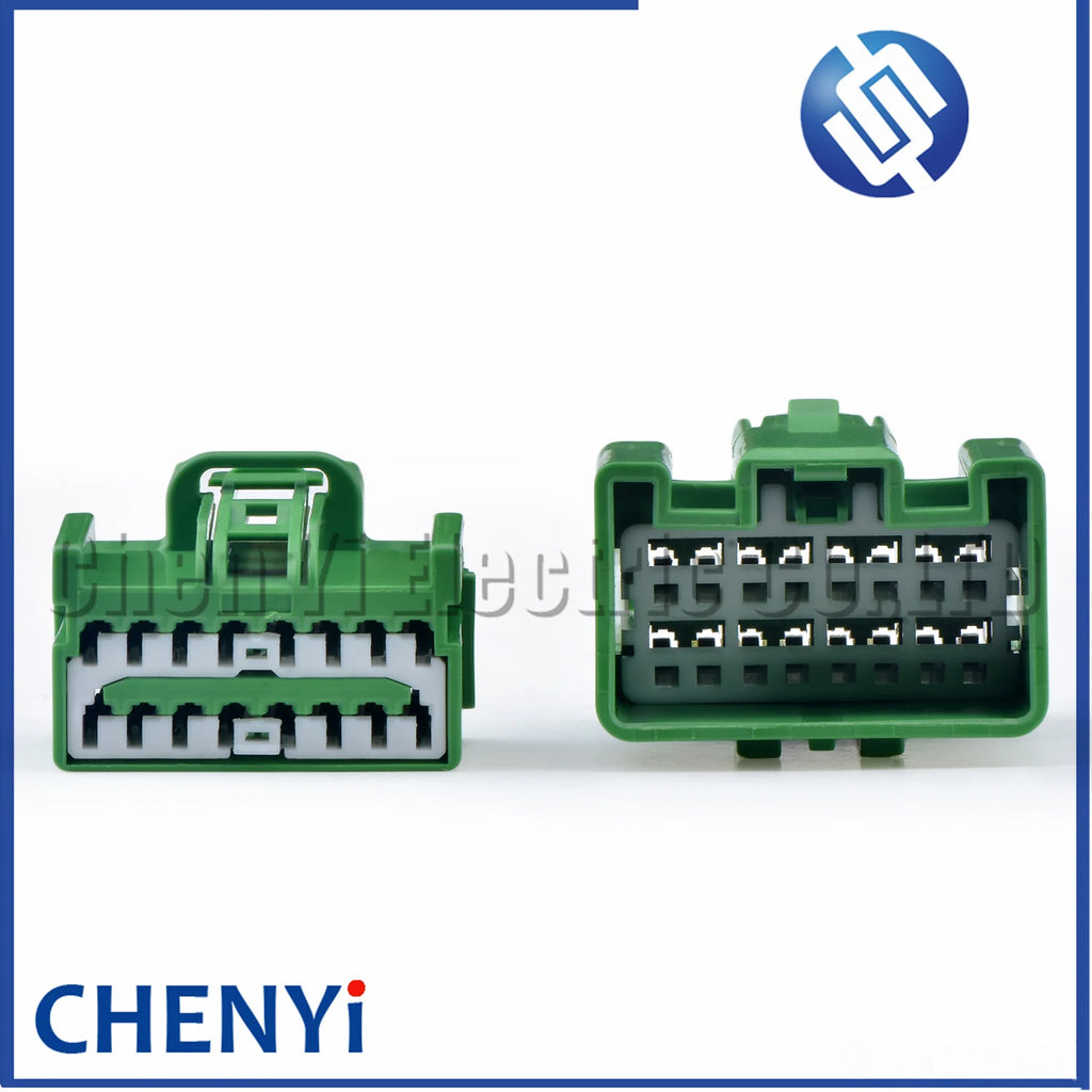 16 Pin Automotive CD player connector Amplifier audio plug 7283-6453-60 7282-6453-60 For Volvo Land Rover Mazda Buick