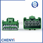 16 Pin Automotive CD player connector Amplifier audio plug 7283-6453-60 7282-6453-60 For Volvo Land Rover Mazda Buick