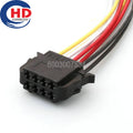 8 Pin Connector Unsealed 2.8mm Series Female Connector Cable Plug Motorcycle Electrical Harnesses Wiring Harness 191972724