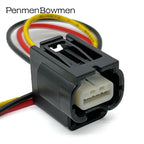 1 Set 3 Pin Auto Reversing Light Radar Electrical Cable Connectors Female Wiring Harness Plug for Honda Infiniti 7283-2147-30