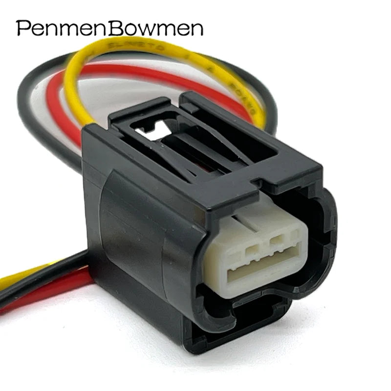 1 Set 3 Pin Auto Reversing Light Radar Electrical Cable Connectors Female Wiring Harness Plug for Honda Infiniti 7283-2147-30