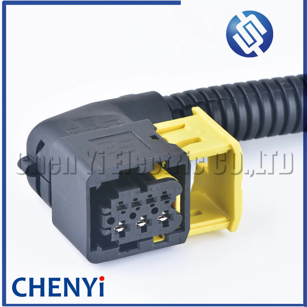 7 Pin Auto waterproof connector MP4 MP5 4141 3341 2644 truck pump truck tail lights rear lights plug with wires 1-1418480-1