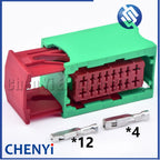 16 Pin Computer board plug 98273-1006 98273-1001 98276-1001 185760-1 185760-2 185760-4 For Peugeot Citroen bsi Fusebox connector