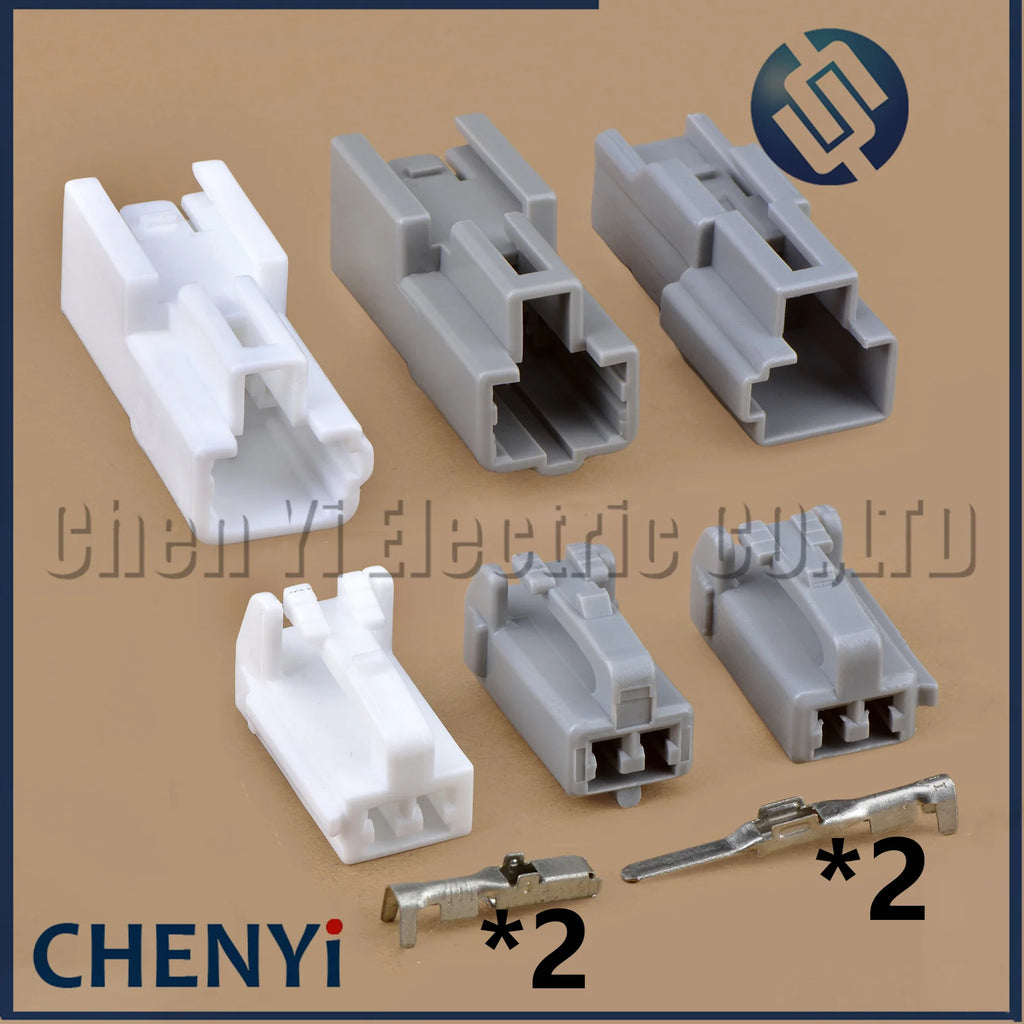 2 Pin Auto Connector plug MG651026 MG641029 6149-1251 7283-1020 90980-1247 90980-11724 90980-12B28 7189-3037 For Toyota Honda