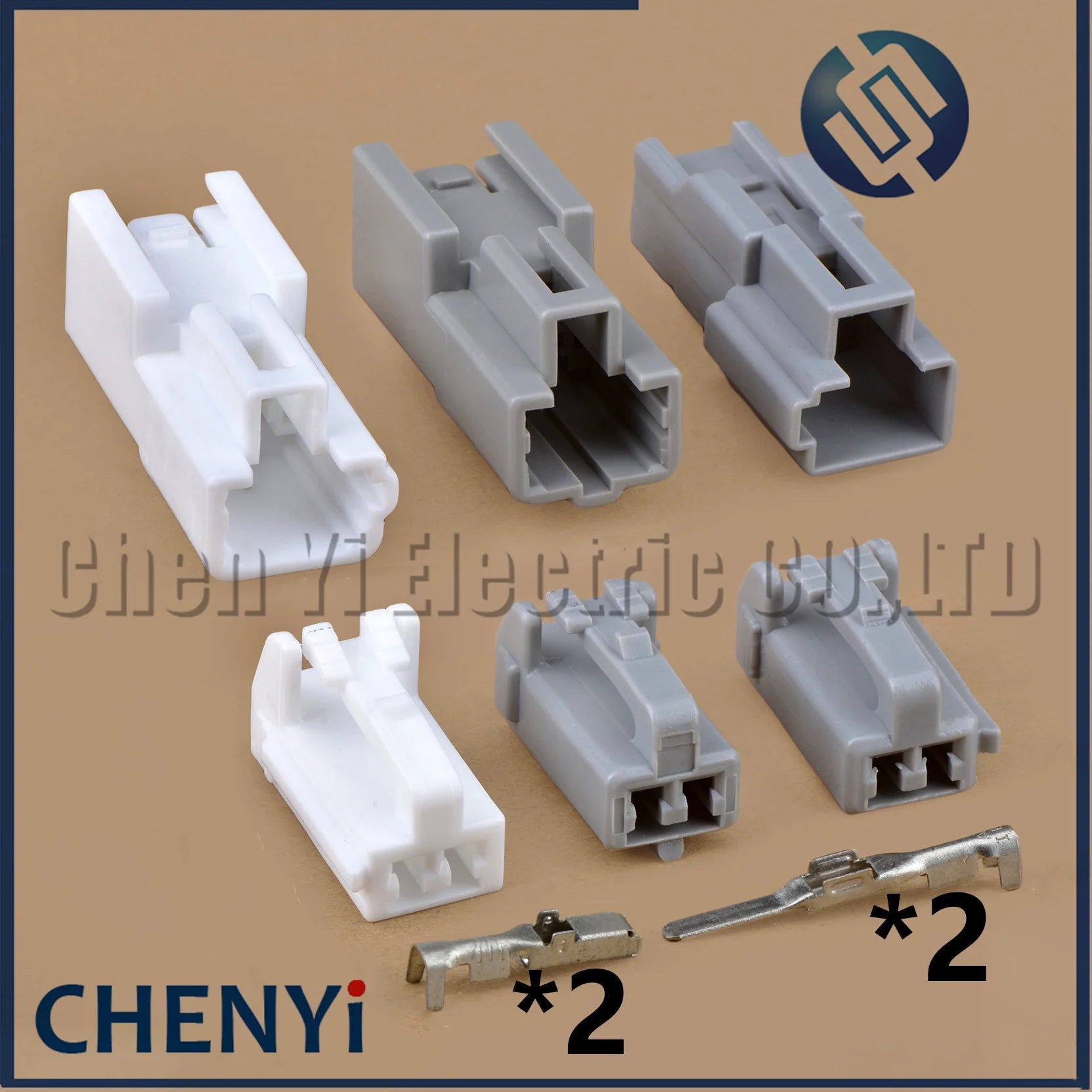 2 Pin Auto Connector plug MG651026 MG641029 6149-1251 7283-1020 90980-1247 90980-11724 90980-12B28 7189-3037 For Toyota Honda