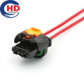 2 Pin 8 Series Waterproof Female Connector Auto Fan Resistance Harness Socket AC Assembly Waterproof For Citroen C4L 1544978-1