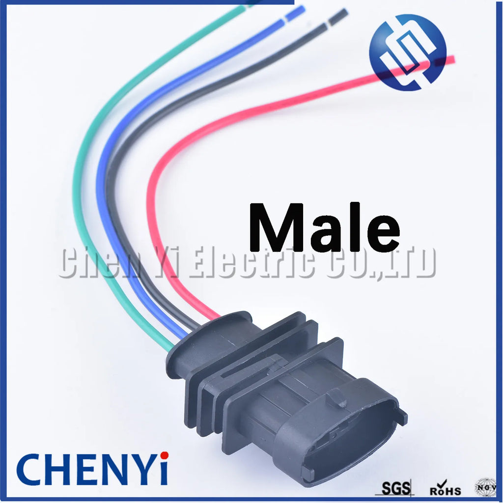 1 pcs 4 Pin 3.5mm Auto Sensor Connector wiring harness Plug 1928403736 For Buick GT Chevrolet Cruze Ford Falcon XR6 Turbo