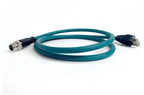 M12 X-Code 8Pin Male to RJ45 Gigabit Ethernet Cable 10Gbps IP67 Shielded - Industrial CAT6A Network Wire for Robotics & Harsh