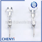 20 pcs 6.3mm automotive crimp wire terminal spade male electrical connector metal pins 2-963736-1 1-968050-1