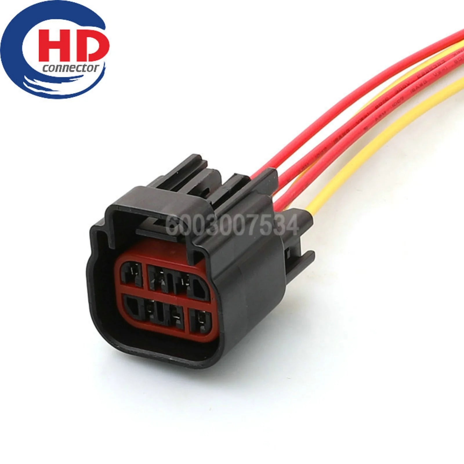 6 Pin Connector Waterproof 1.5mm Series Female Connector Motorcycle Electrical Harnesses Wiring Harness