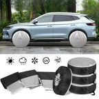 Spare Tire Cover Auto Vehicle Wheel Protector 13-19/19-23inch Case Polyester Car Tyre Storage Bags Cars Wheel Protection Amagi